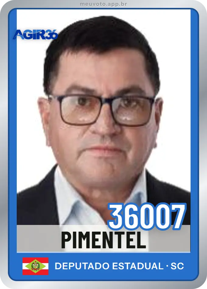 Carta de Pimentel, número 36007, Agir