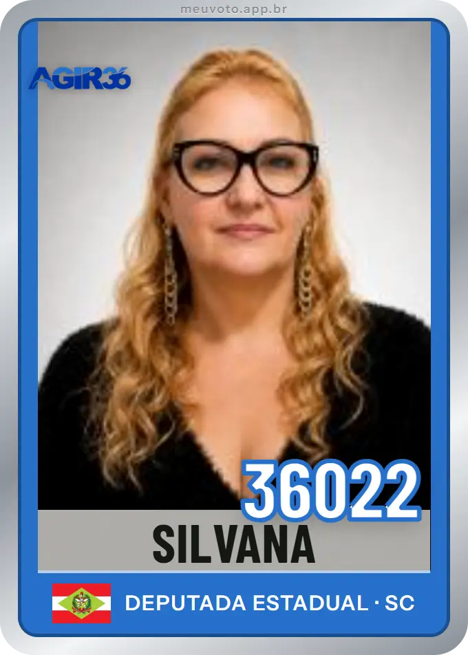 Carta de Silvana, número 36022, Agir