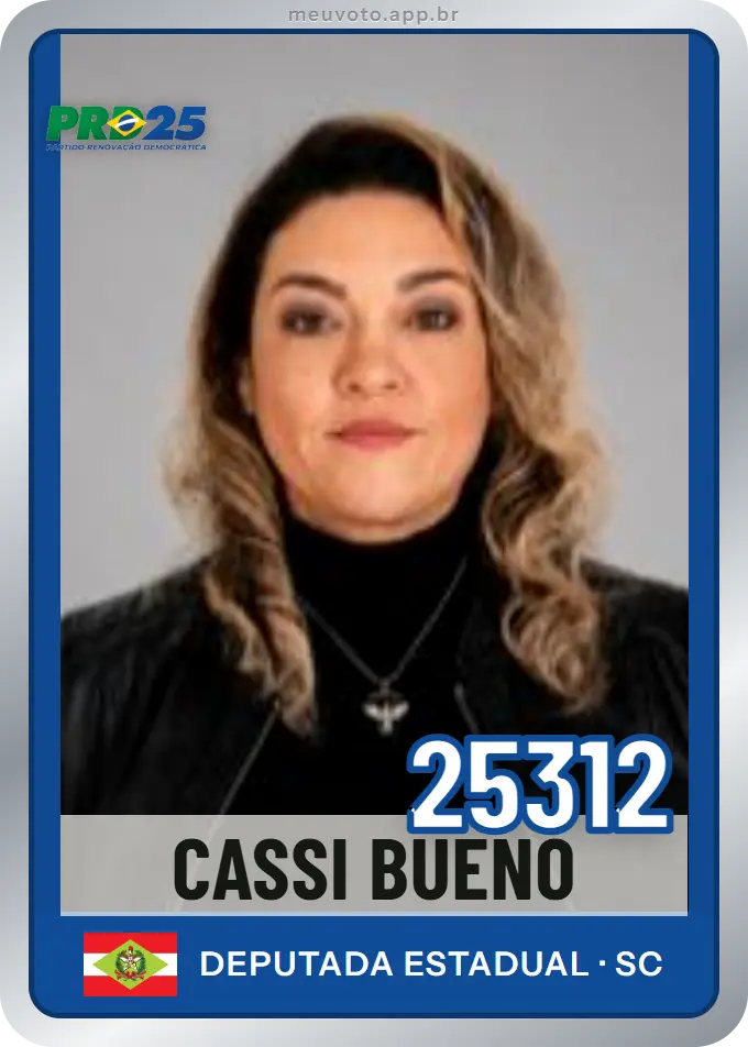 Carta de Cassi Bueno, número 25312, PRD