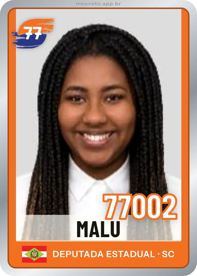 Carta de Malu, número 77002, Solidariedade