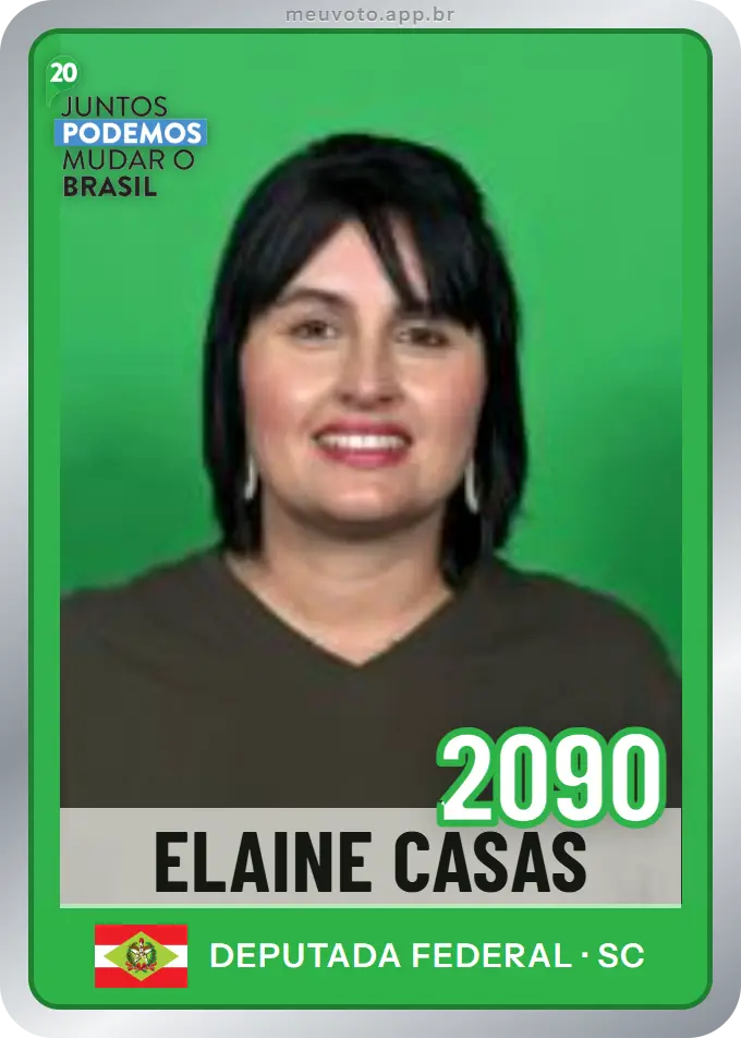 Carta de Elaine Casas, número 2090, Podemos