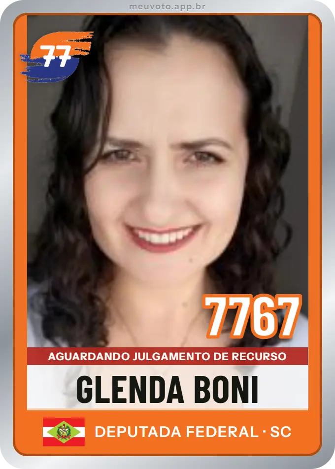 Carta de Glenda Boni, número 7767, Solidariedade
