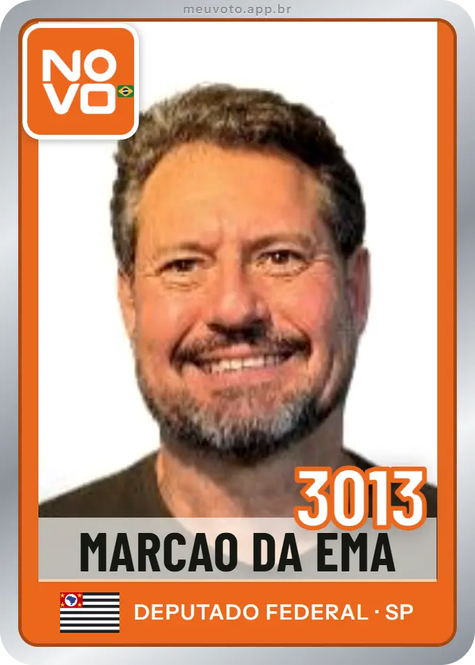 Carta de Marcao da Ema, número 3013, Novo
