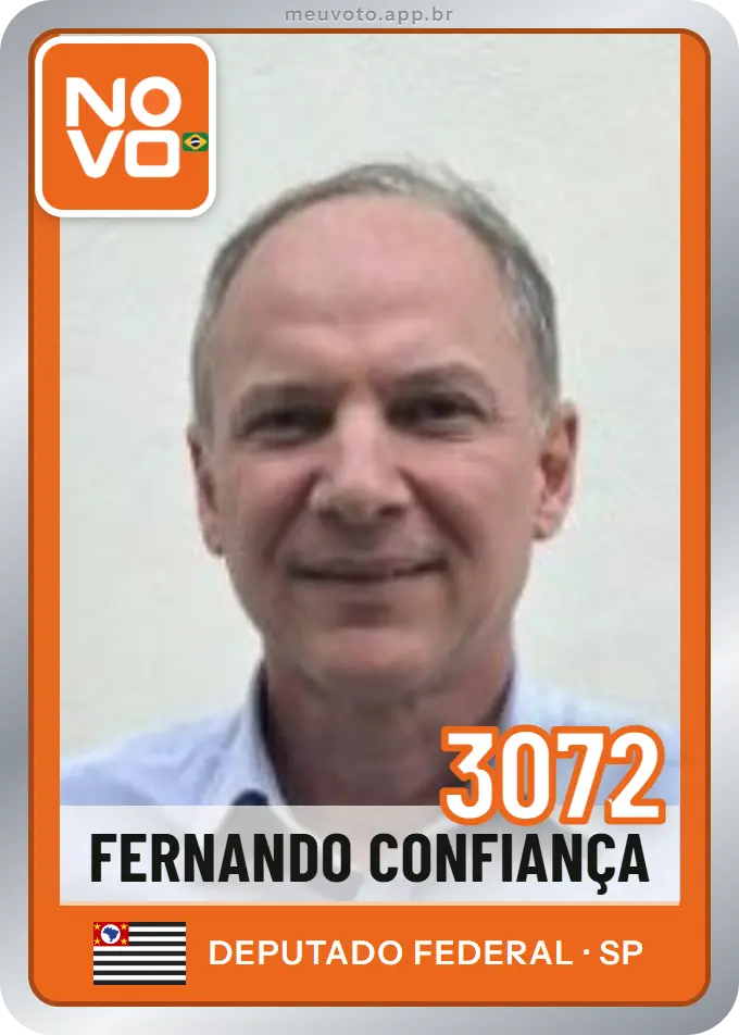 Carta de Fernando Confiança, número 3072, Novo