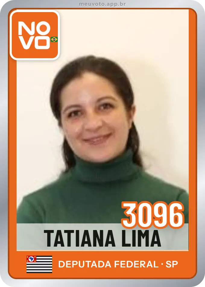 Carta de Tatiana Lima, número 3096, Novo