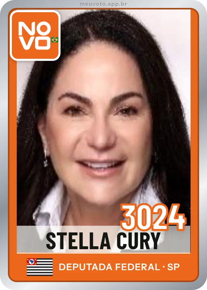 Carta de Stella Cury, número 3024, Novo