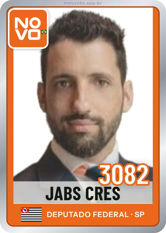 Carta de Jabs Cres, número 3082, Novo