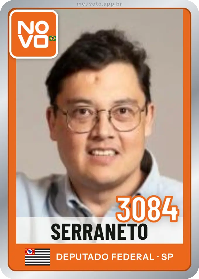 Carta de Serraneto, número 3084, Novo