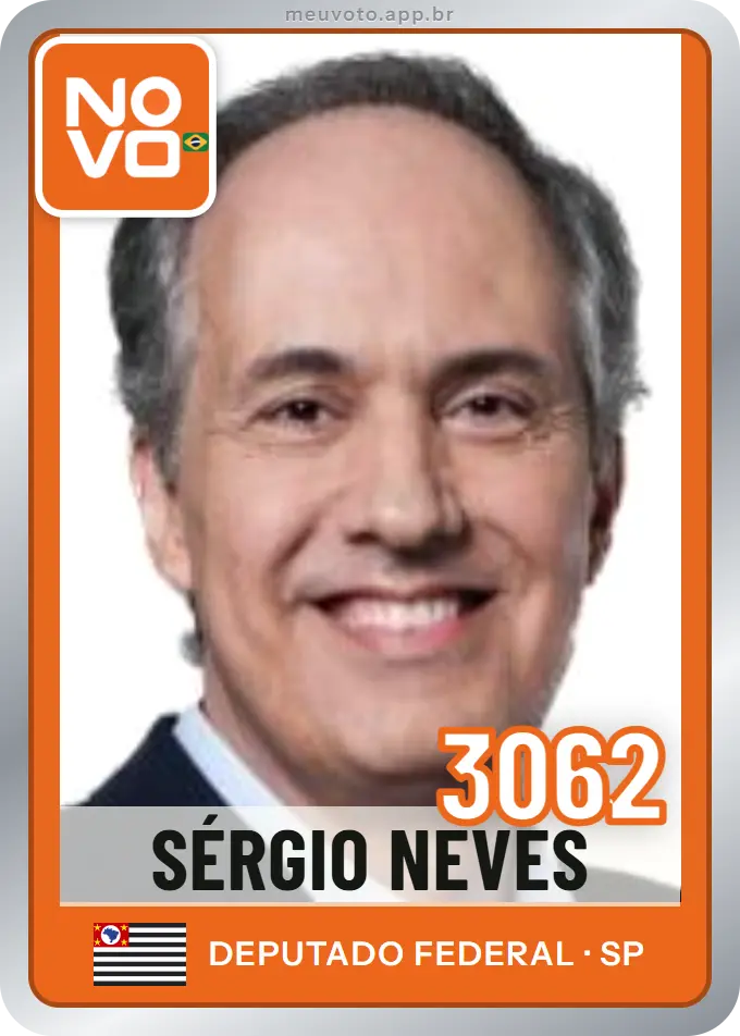 Carta de Sérgio Neves, número 3062, Novo