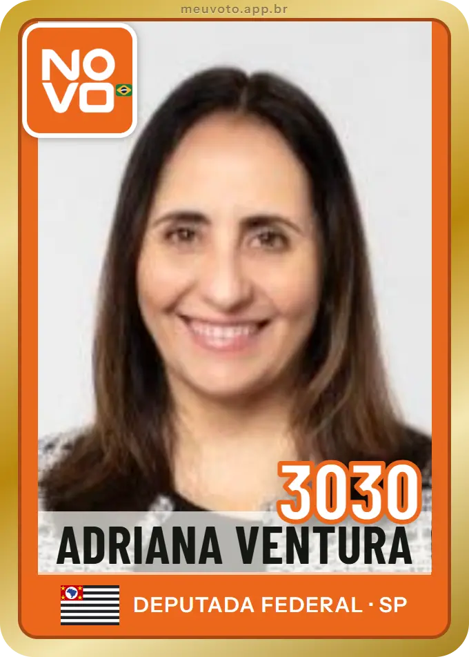 Carta de Adriana Ventura, número 3030, Novo
