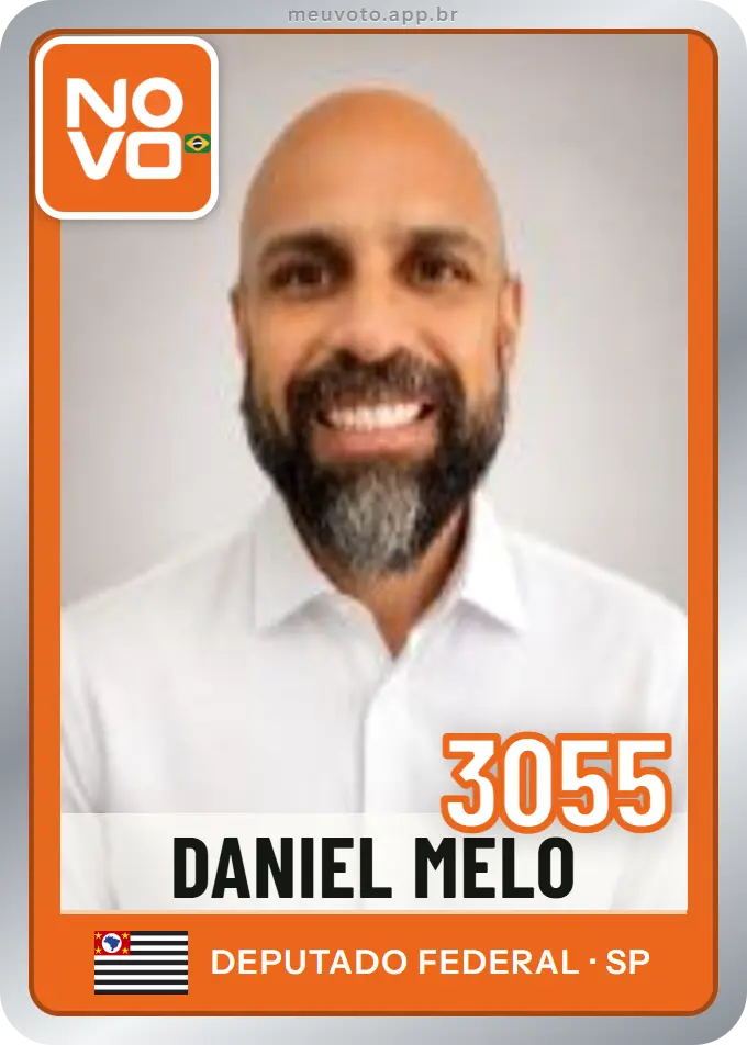 Carta de Daniel Melo, número 3055, Novo