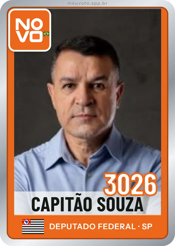 Carta de Capitão Souza, número 3026, Novo