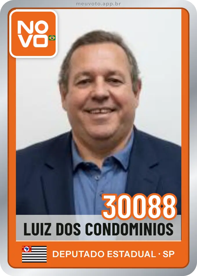 Carta de Luiz dos Condominios, número 30088, Novo