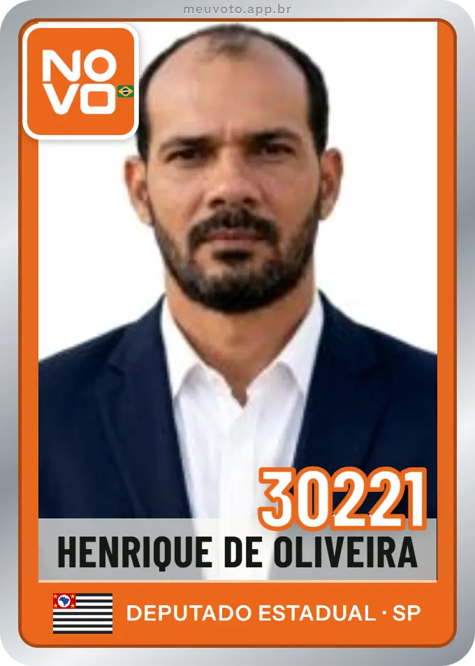 Carta de Henrique de Oliveira, número 30221, Novo