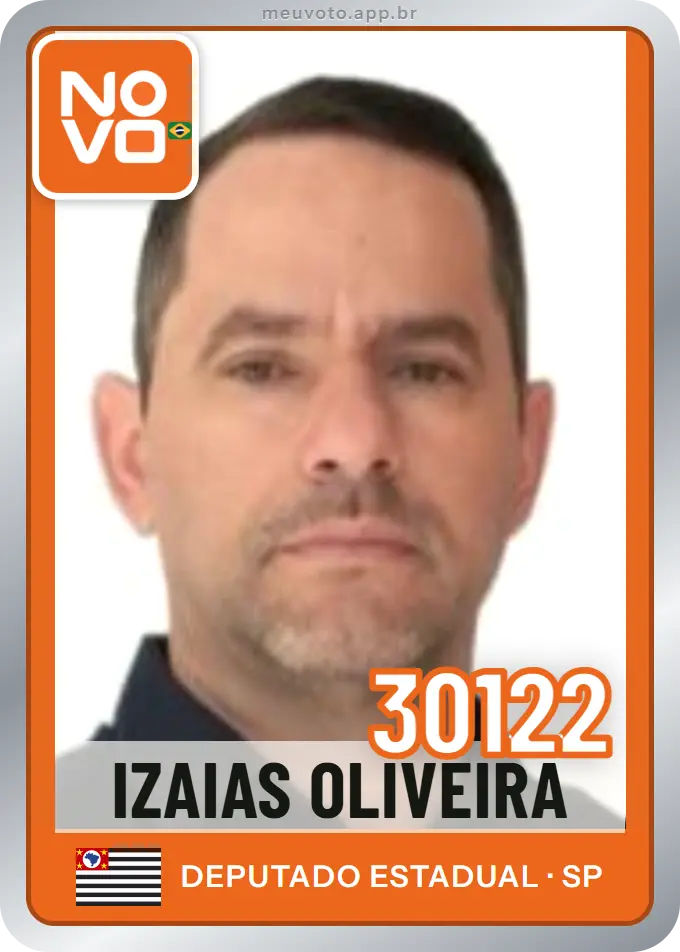 Carta de Izaias Oliveira, número 30122, Novo