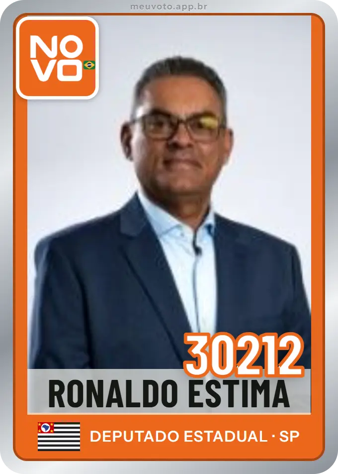 Carta de Ronaldo Estima, número 30212, Novo