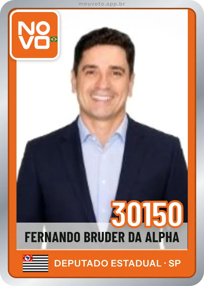 Carta de Fernando Bruder da Alpha, número 30150, Novo