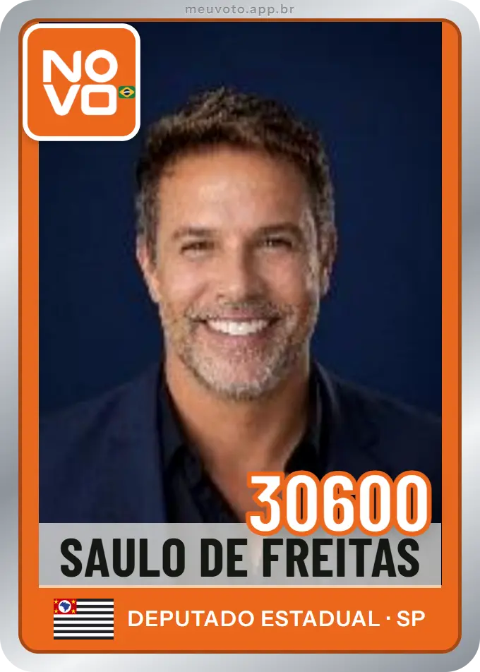 Carta de Saulo de Freitas, número 30600, Novo