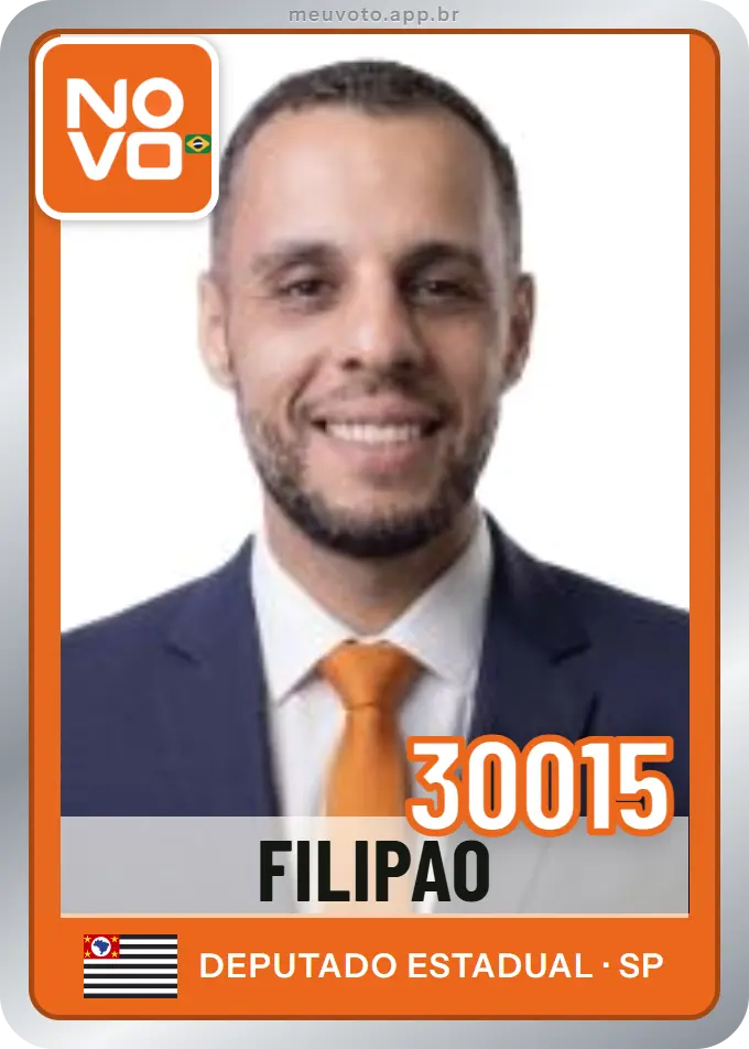 Carta de Filipão, número 30015, Novo
