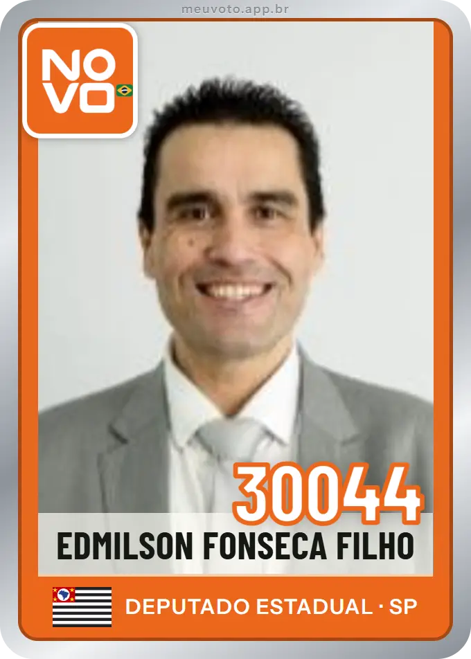 Carta de Edmilson Fonseca Filho, número 30044, Novo