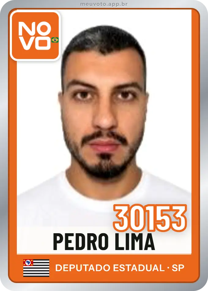 Carta de Pedro Lima, número 30153, Novo