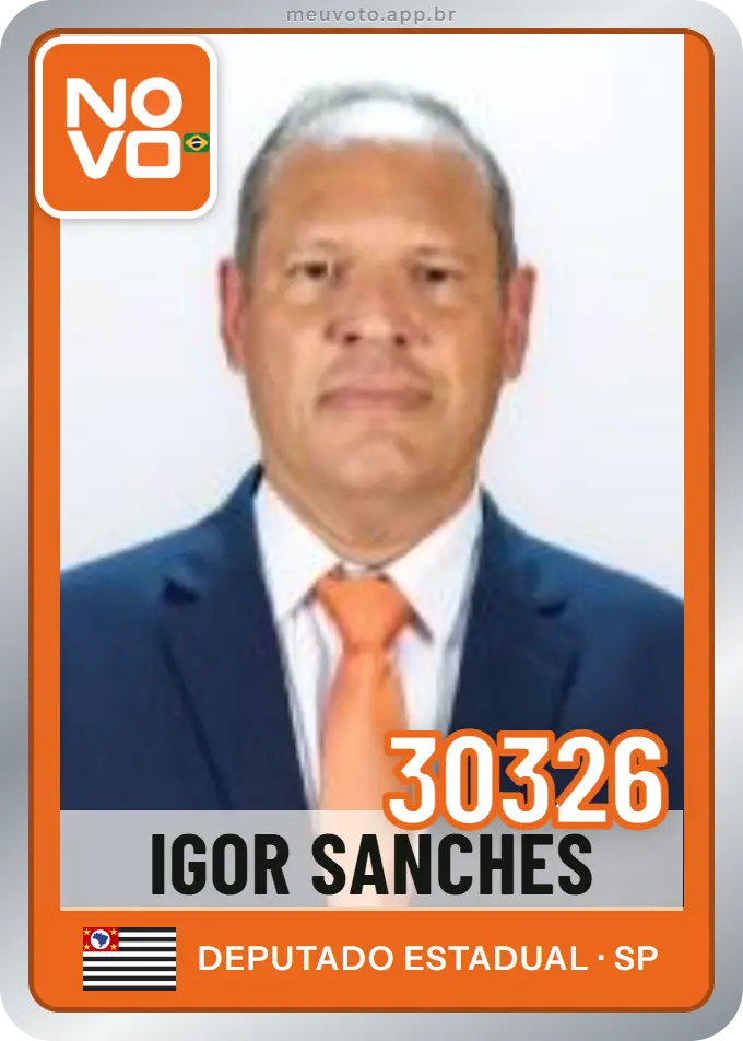 Carta de Igor Sanches, número 30326, Novo