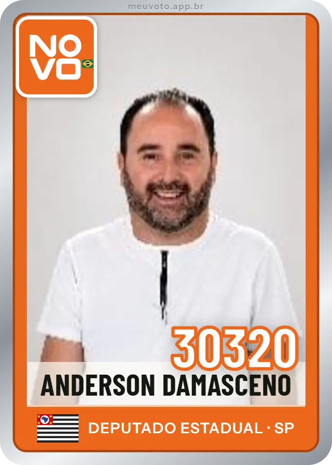Carta de Anderson Damasceno, número 30320, Novo
