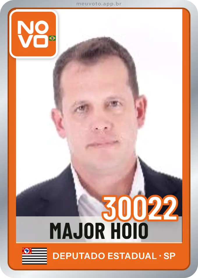 Carta de Major Hoio, número 30022, Novo
