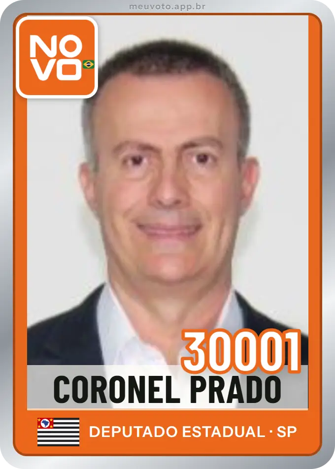 Carta de Coronel Prado, número 30001, Novo