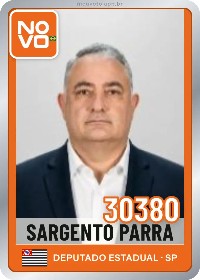 Carta de Sargento Parra, número 30380, Novo