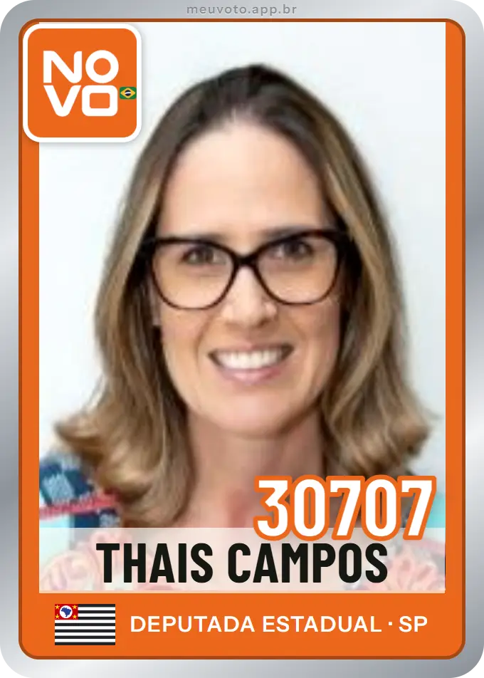 Carta de Thais Campos, número 30707, Novo