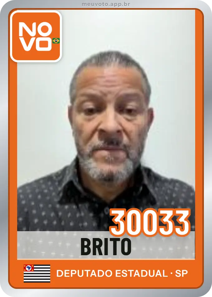Carta de Brito, número 30033, Novo