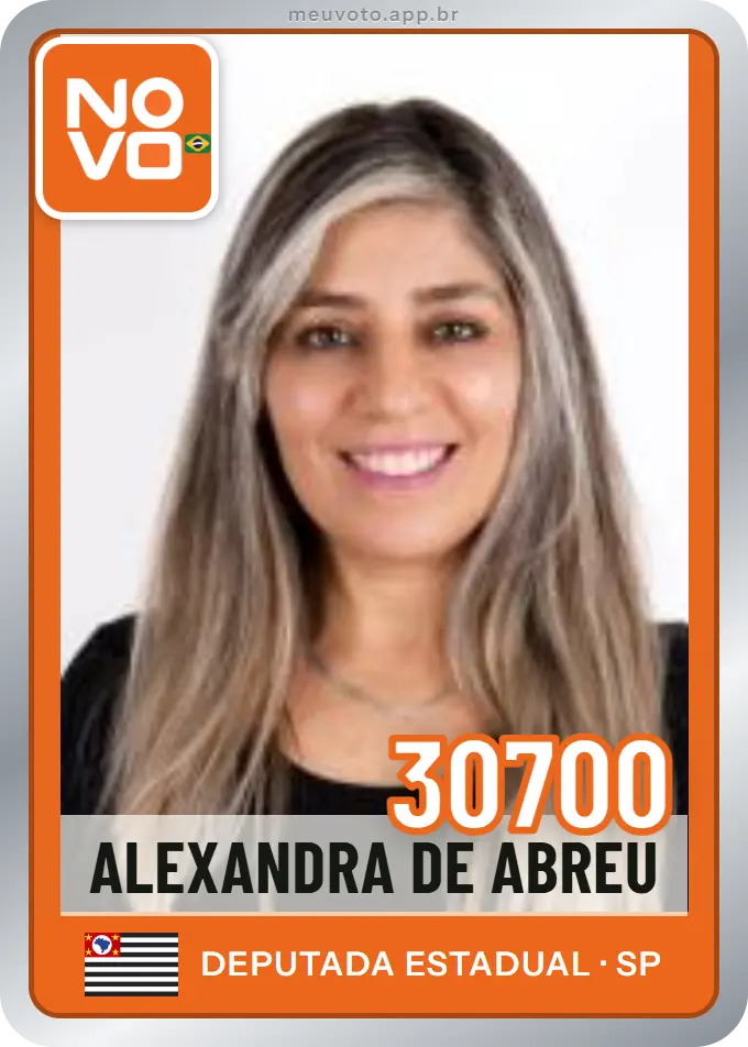 Carta de Alexandra de Abreu, número 30700, Novo