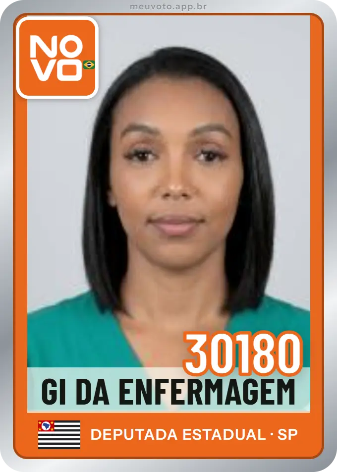 Carta de Gi da Enfermagem, número 30180, Novo
