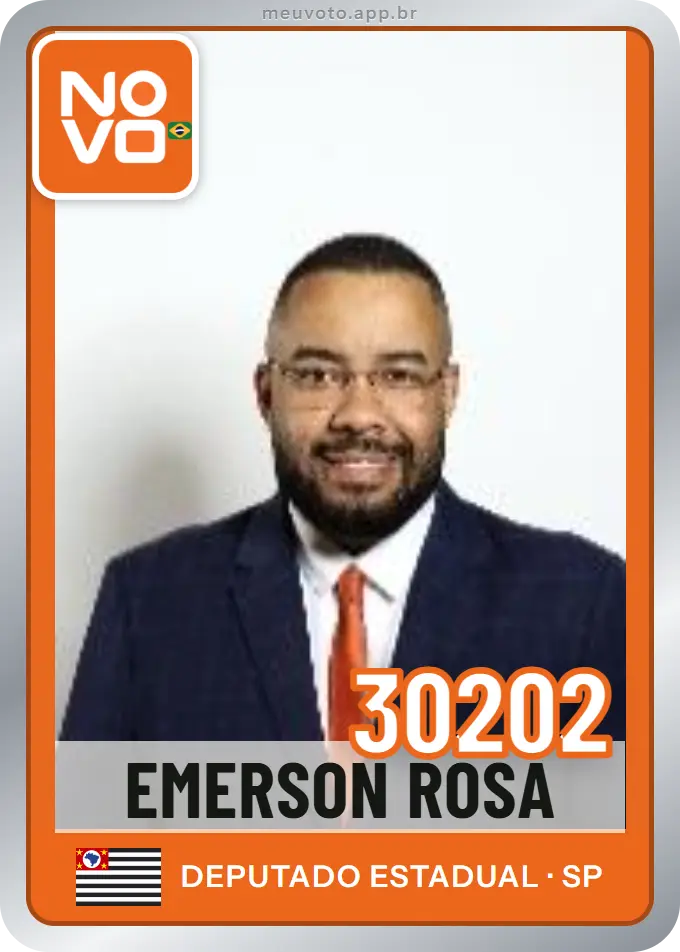 Carta de Emerson Rosa, número 30202, Novo