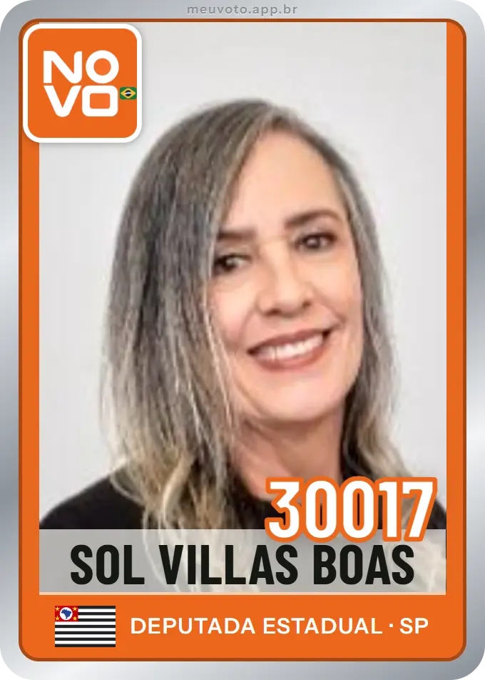 Carta de Sol Villas Boas, número 30017, Novo