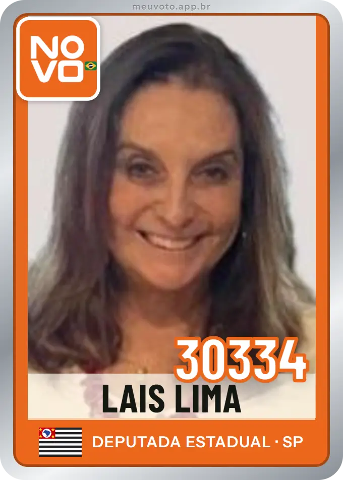Carta de Lais Lima, número 30334, Novo