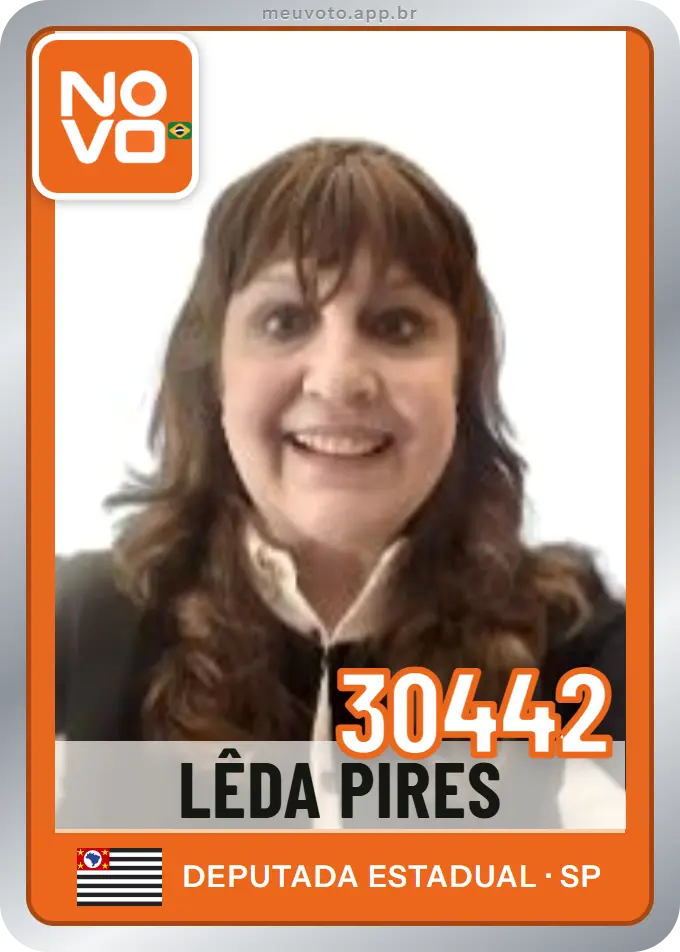 Carta de Lêda Pires, número 30442, Novo