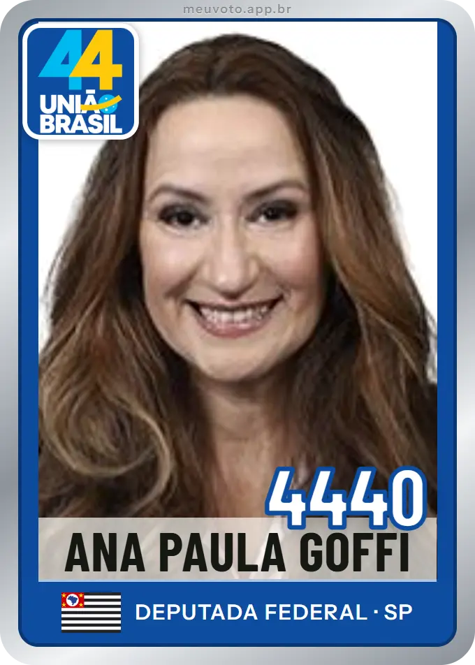 Carta de Ana Paula Goffi, número 4440, União
