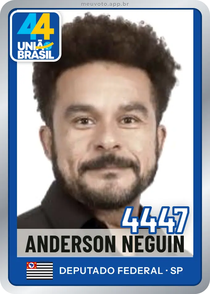 Carta de Anderson Neguin, número 4447, União