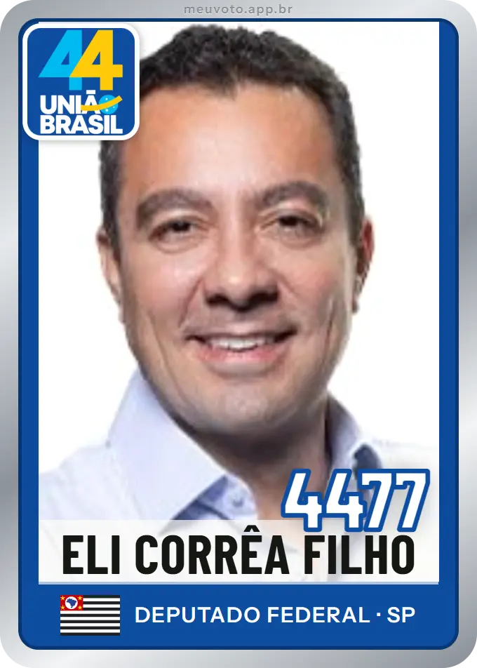 Carta de Eli Corrêa Filho, número 4477, União