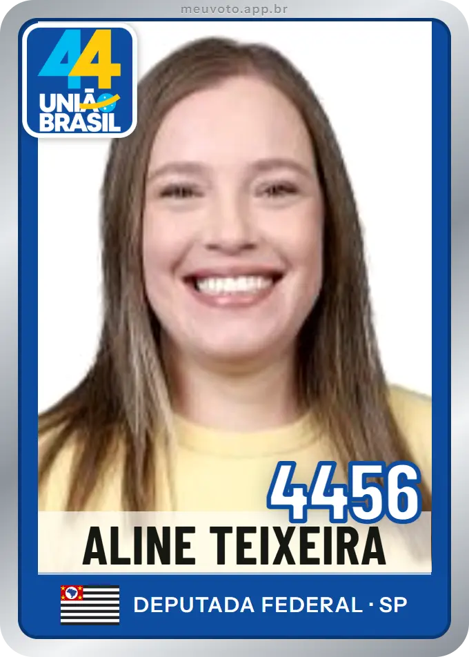 Carta de Aline Teixeira, número 4456, União