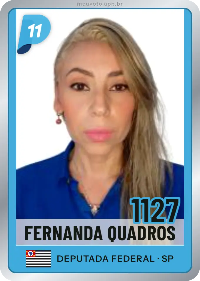 Carta de Fernanda Quadros, número 1127, PP