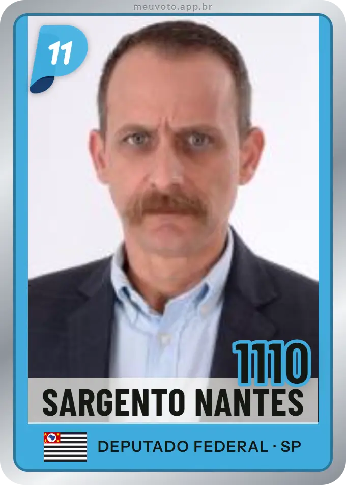 Carta de Sargento Nantes, número 1110, PP