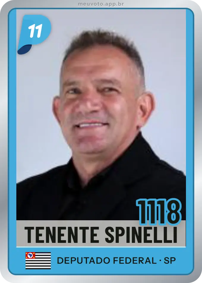 Carta de Tenente Spinelli, número 1118, PP
