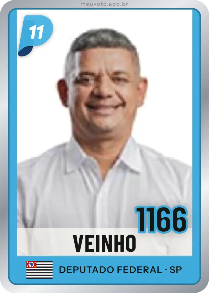 Carta de Veinho, número 1166, PP