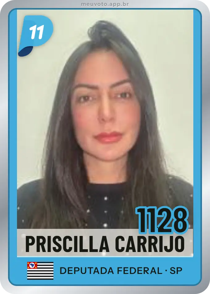 Carta de Priscilla Carrijo, número 1128, PP