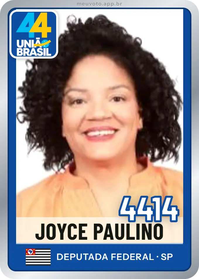 Carta de Joyce Paulino, número 4414, União