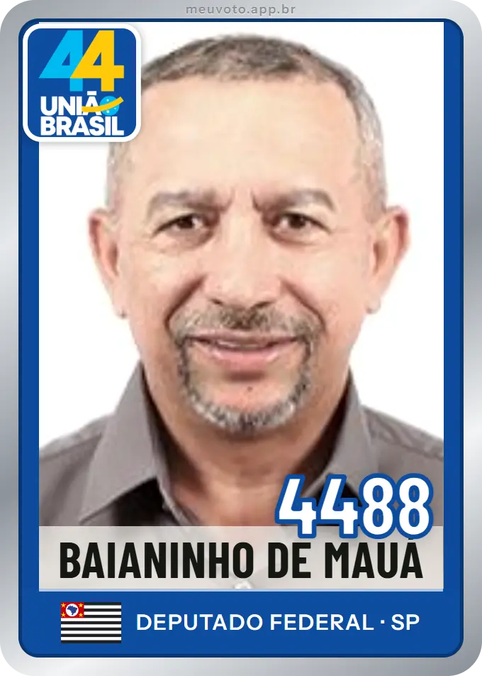 Carta de Baianinho de Mauá, número 4488, União