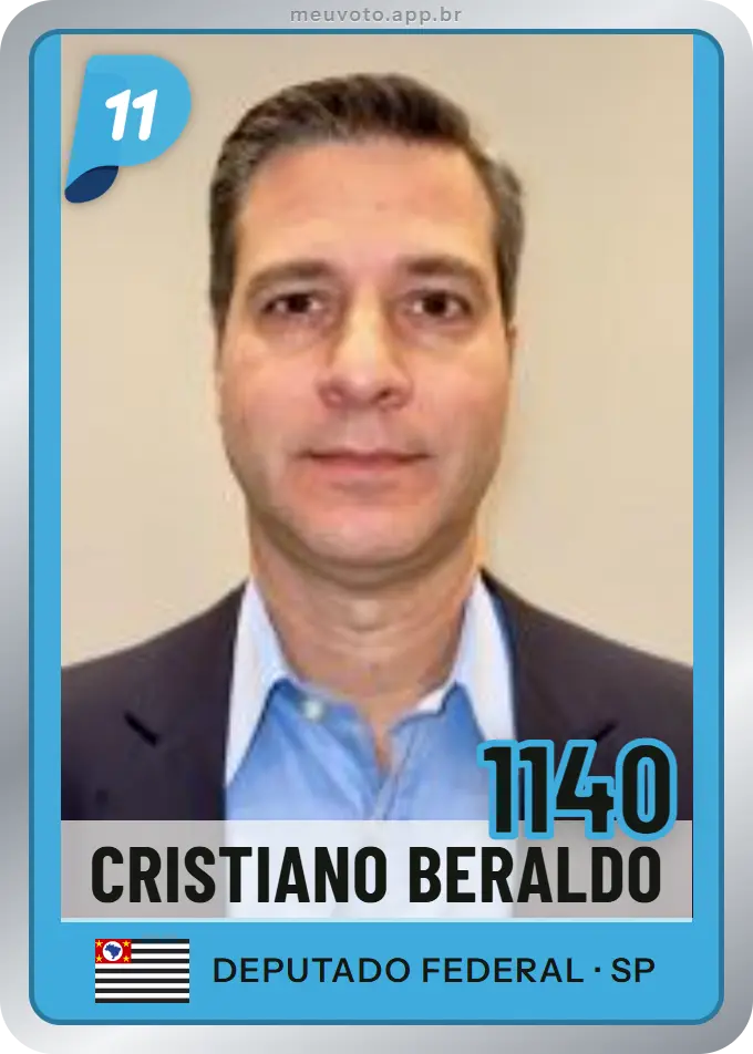 Carta de Cristiano Beraldo, número 1140, PP